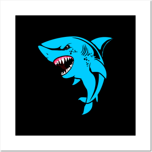 shark Posters and Art